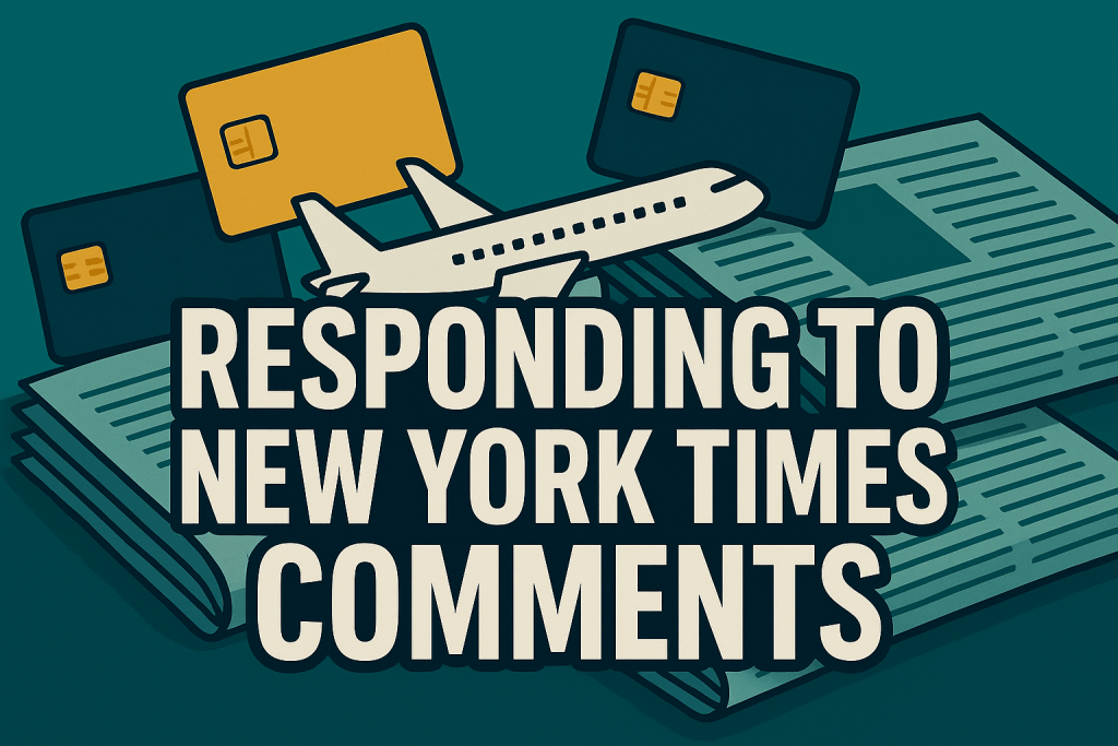 Responding to The New York Times Comments (Clip) - Hurdy Gurdy Travel ...